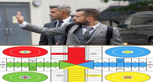صحيفة إسبانية تكشف سبب تأخر ثلاثي برشلونة للنزول من حافلة لندن.. "اللودو" كلمة السر
